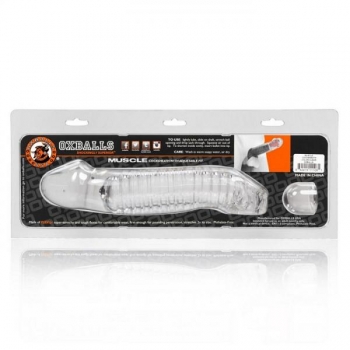 Oxballs Muscle Cock Sheath Clear