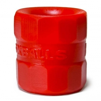 Bullballs 2 Silicone Ballstretcher - Smoosh Red