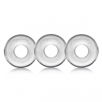 Ringer Cockring - Pack of 3 - Clear