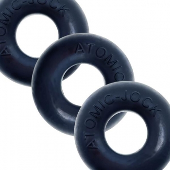 Ringer 3 Pack Cockring - Night Black