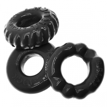 Bonemaker 3-Pack C-Ring Set - Black