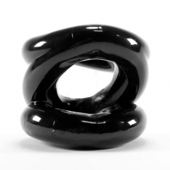 Z Balls Z-Shaped Ballstretcher Cockring - Black