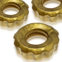 Super Huj 3pk Cock Rings in Bronze