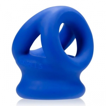 Oxballs Tri Squeeze Cocksling Ball Stretcher - Blue