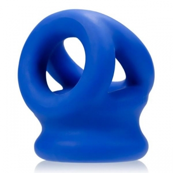 Oxballs Tri Squeeze Cocksling Ball Stretcher - Blue