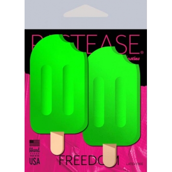 Pastease Lime Green Ice Pop Pasties