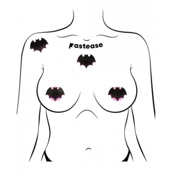 Pastease Small Liquid Bats Nipple Pasties