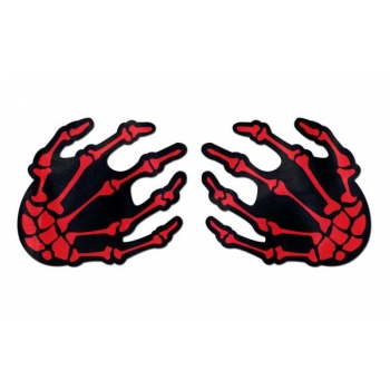 Pastease Red Skeleton Hands Pasties