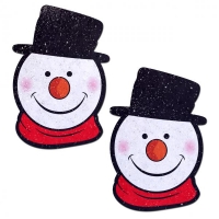 Pastease Snowman Nipple Covers