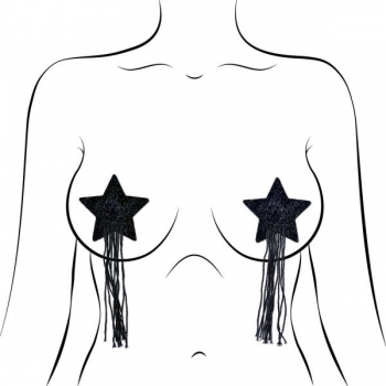 Pastease Star Tassel - Black Pasties