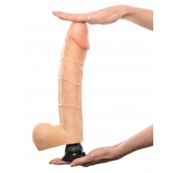 Real Feel Deluxe No 12 12 inches Beige Dildo