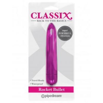 Classix Rocket Bullet Vibrator Pink