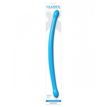 Classix Double Whammy Blue Dual Dildo