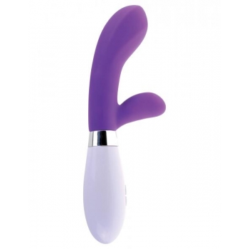 Classix Silicone G-Spot Rabbit Style Vibrator Purple