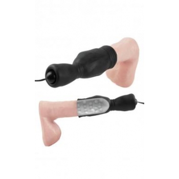 Vibrating Head Teaser with 7 Functions - Black