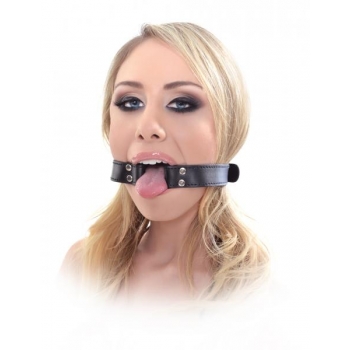 Fetish Fantasy Beginners Open Mouth Gag Black