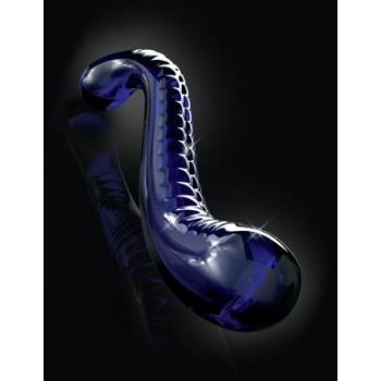 Icicles No 70 G-Spot Glass Massager - Purple