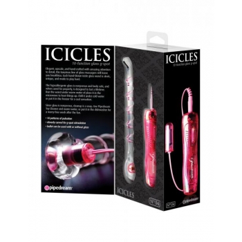 Icicles No 4 Glass Massager Clear