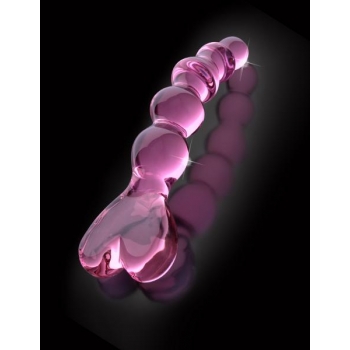 Icicles No 43 Pink Glass Beaded Massager