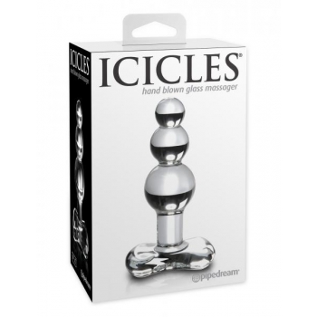 Icicles No 47 Glass Massagers Beaded Probe