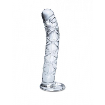 Icicles No 60 Glass G-Spot Dong - Clear