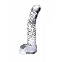 Icicles No 61 Glass Massager G-Spot Dildo Clear