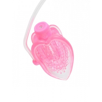 Vibrating Mini Pussy Pump Pink