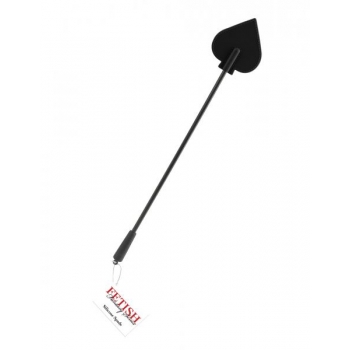 Silicone Spade Crop Black 28 inches