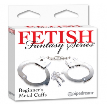 Fetish Fantasy Beginners Metal Cuffs