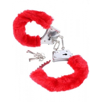 Fetish Fantasy Beginners Furry Cuffs Red