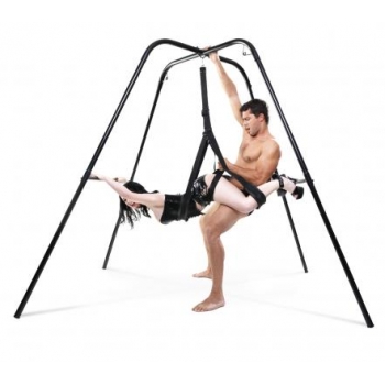 Fetish Fantasy Swing Stand Black