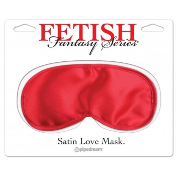 Fetish Fantasy Series Satin Love Mask Red