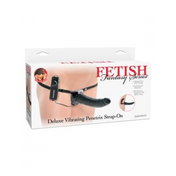 Fetish Fantasy Deluxe Vibrating Penetrix Strap On Black