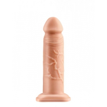 8 Inches Silicone Hollow Extension - Flesh