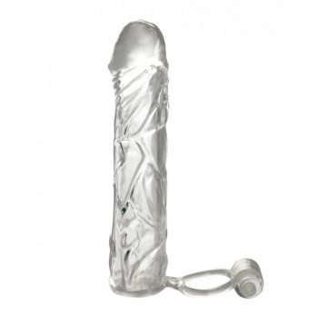 Vibrating Super Sleeve: Clear Edition