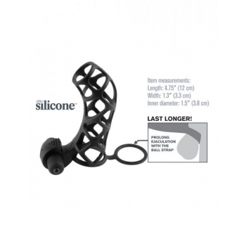 Extreme Silicone Power Cage Black