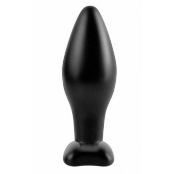 Anal Fantasy Medium Silicone Plug Black