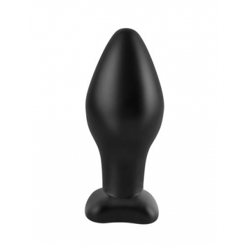 Large Silicone Anal Fantasy Plug in Black