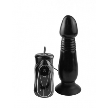 Anal Fantasy Vibrating Thruster in Black