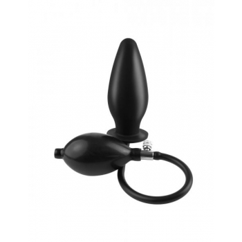 Inflatable Silicone Plug Black