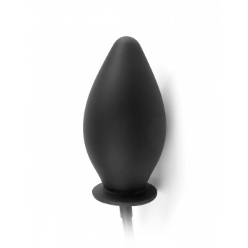 Inflatable Silicone Plug Black