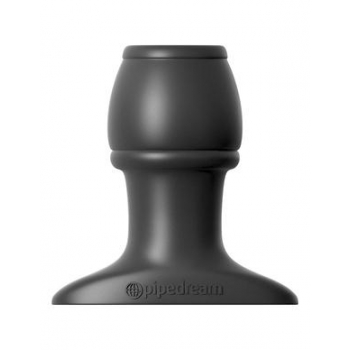 Open Wide Tunnel Plug - Black Silicone