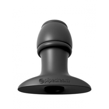 Open Wide Tunnel Plug - Black Silicone