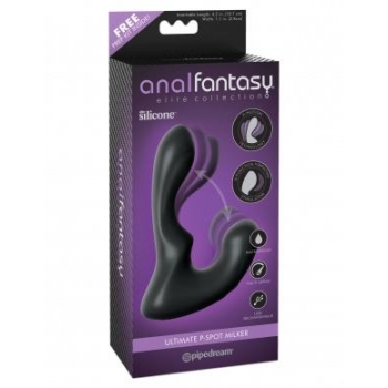 Anal Fantasy Ultimate P-Spot Milker Black Vibrator