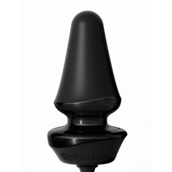 Anal Fantasy Elite Inflatable Silicone Butt Plug Black