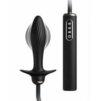 Anal Fantasy Elite Auto-throb Inflatable Plug Black