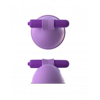 Fantasy For Her Vibrating Breast Suck-Hers Purple