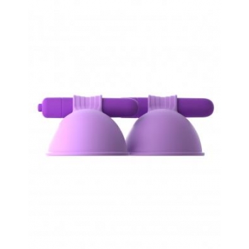 Fantasy For Her Vibrating Breast Suck-Hers Purple