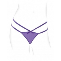 Fantasy For Her Petite Panty Thrill-Her Purple - Alluring Design