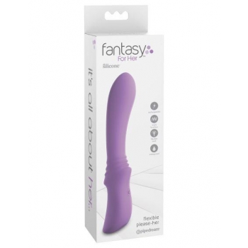 Fantasy For Her Flexible Please-Her - Purple Vibrator